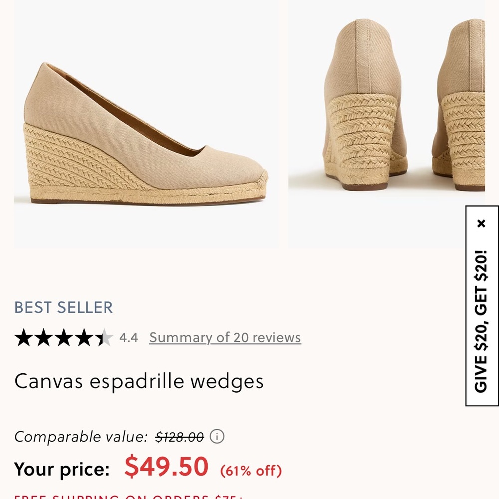 Stylish Gray Wedge Shoes